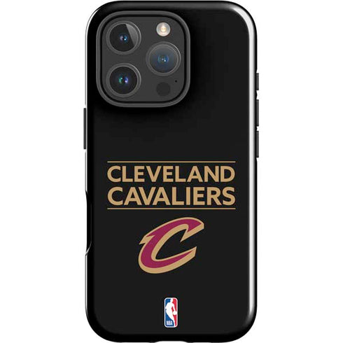 NBA Cleveland Cavaliers Standard - Blue iPhone 16 Pro Impact Case